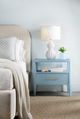 Hooker® Furniture Commerce and Market Bridget Matera Pearl King Upholstered Panel Bed-4