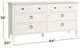 Bassett® Furniture Shoreline Sea Salt White Dresser-2