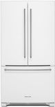 KitchenAid® 20.0 Cu. Ft. White Counter Depth French Door Refrigerator-0
