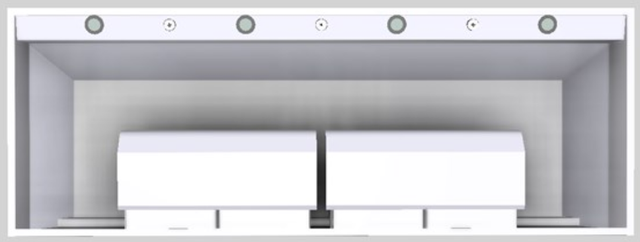 Vent-A-Hood® Designer Series 66" White Wall Mounted Range Hood-1