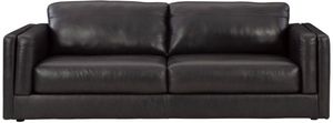 front view of the Signature Design by Ashley® Amiata Onyx Sofa