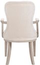 Homelegance® Lofton Ivory/Light Gray Dining Arm Chair-4