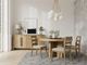 Riverside Furniture Davie Beige/Pale Oak Upholstered Seat Dining Side Chair-1