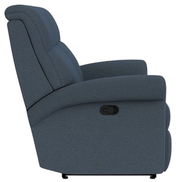 Flexsteel® Davis Blue Indigo Reclining Loveseat-2