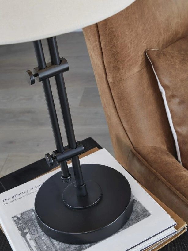 Signature Design by Ashley® Baronvale Black Metal Table Lamp-1