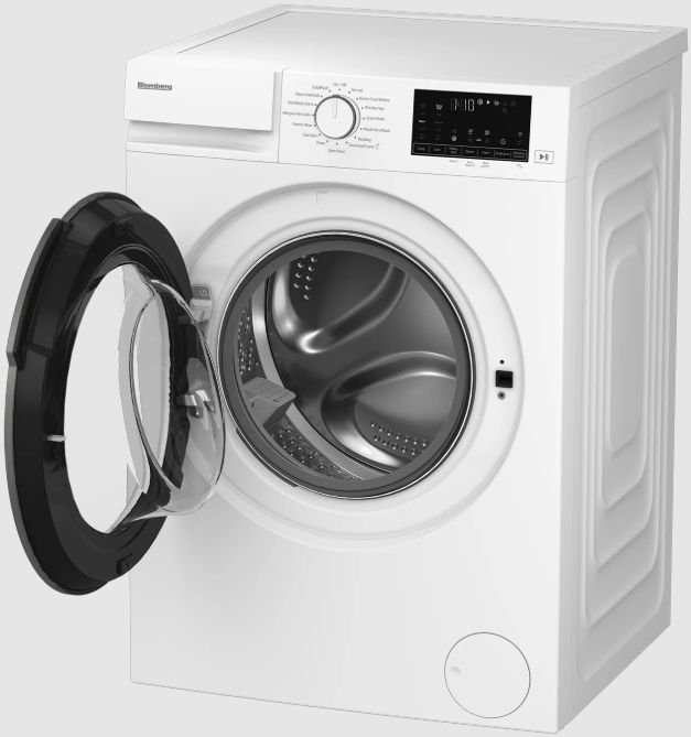 Blomberg­® 2.3 Cu. Ft. White Compact Front Load Washer-3