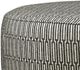 Fusion Furniture Ripple Lodge Ebony Cocktail Ottoman-1