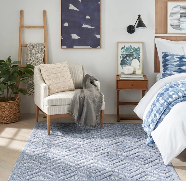 Nourison Home™ Versatile Denim Blue 5'x7' Area Rug-1