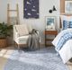 Nourison Home™ Versatile Denim Blue 5'x7' Area Rug-1