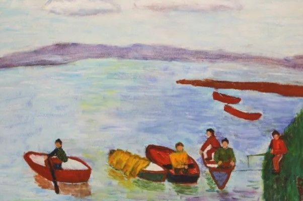 Stylecraft Tamara Day for StyleCraft Canoe Impressions Wall Art-2