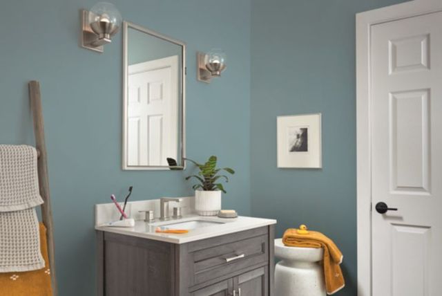 Peerless Ezra® Brushed Nickel 2-Handle Widespread Nickel Lavatory Faucet-3