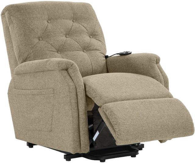 La-Z-Boy® Billie Bronze Khaki Power Lift Recliner-4