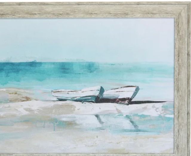Stylecraft Two Beached Rowboats Wall Art-1
