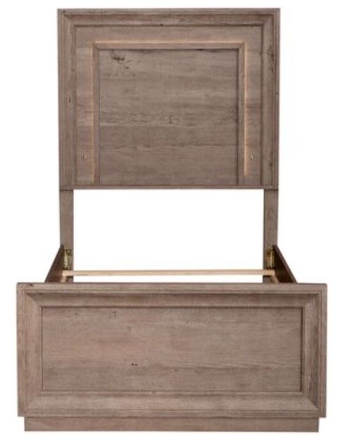 Liberty Furniture Horizons Graystone Twin Youth Panel Bed-2