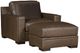 King Hickory Customizable California Leather Ottoman-1