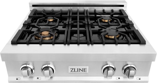 ZLINE 30" Stainless Steel Gas Rangetop-1