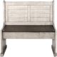 Sunny Designs™ Homestead Hills Alpine Gray/Tobacco Leaf Short Bench-2