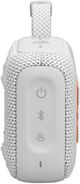 JBL® Go 4 White Wireless Portable Speaker with JBL Pro Sound-4