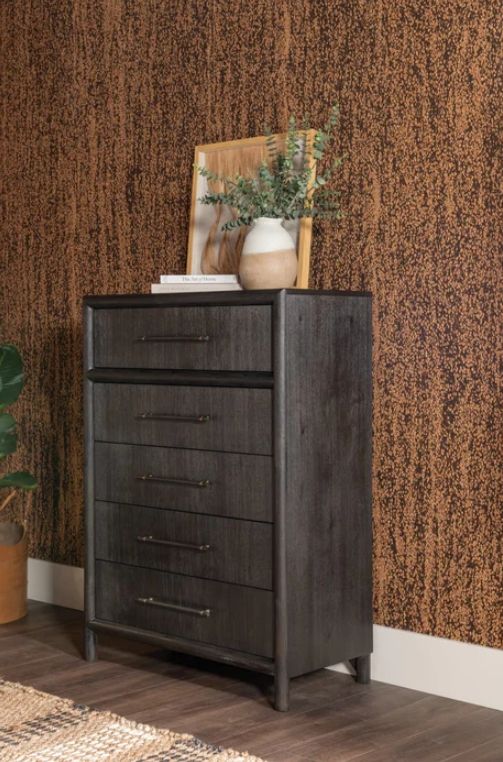 Modus Furniture Dorsey Basalt Gray Chest-1