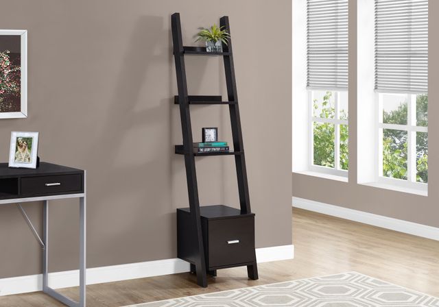 Monarch Specialties Inc. Espresso 69" Bookcase-2