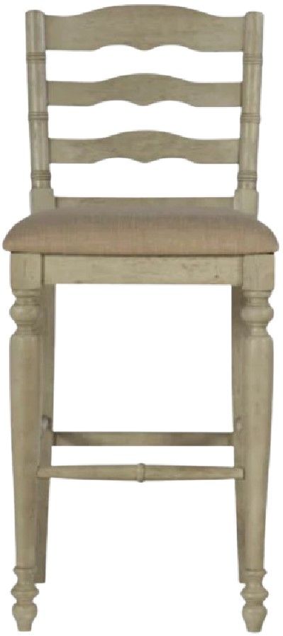 Linon Marino White Wash Bar Stool-3
