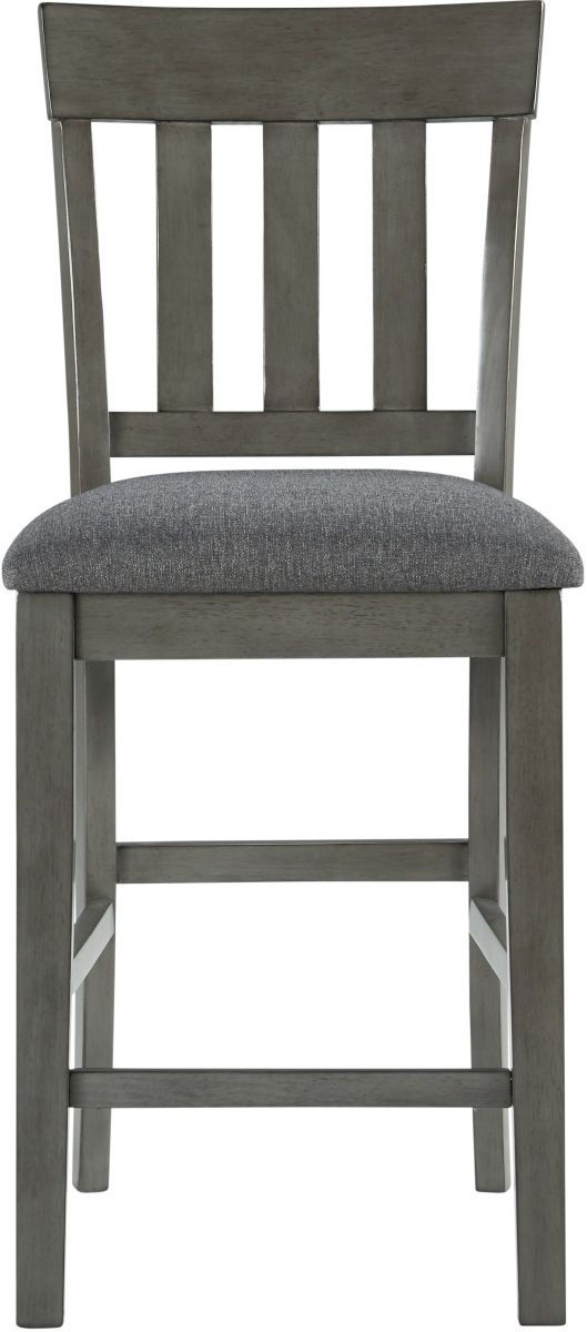 Signature Design by Ashley® Hallanden Antiqued Gray Bar Stool-1