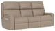 Flexsteel® Customizable Rio Power Reclining Sofa with Power Headrests-3