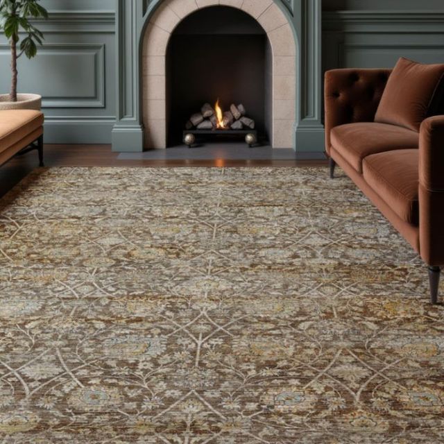 Dalyn™ Rug Company Aristo AR3 Coffee 5'x8' Area Rug-1
