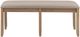 Linon Jordan Gray Wash Dining Bench-3
