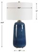 Uttermost® Brae Blue Glaze Table Lamp-2