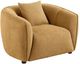 Coaster® Aleisha Mustard Yellow Upholstered Accent Chair-0