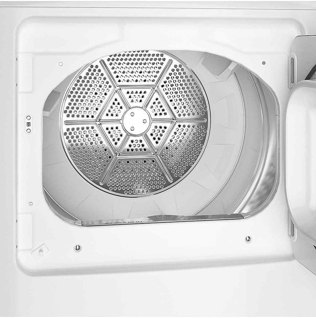 Scratch N' Dent Hotpoint 6.2 Cu. Ft. White Electric Dryer-2