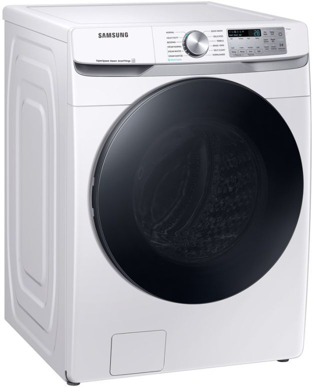 Samsung 5.2 Cu. Ft. White Front Load Washer-1