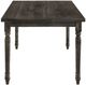 ACME Furniture Claudia II Weathered Gray Dining Table-4