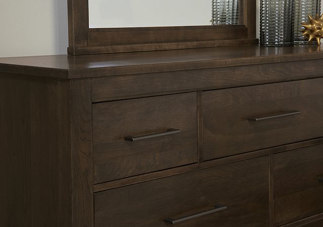 Vaughan-Bassett Artisan & Post Solid Wood Crafted Cherry 7 Drawer Dresser By Ben & Erin Napier-1