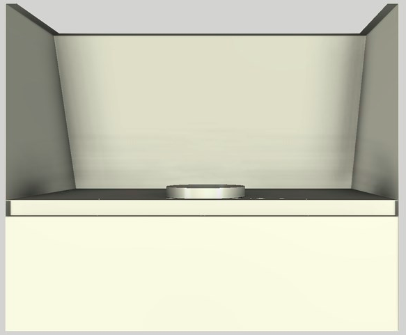 Vent-A-Hood® 42" Biscuit Wall Hood-1