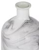 A & B Home Black/White Svirla Vase Swirl-1
