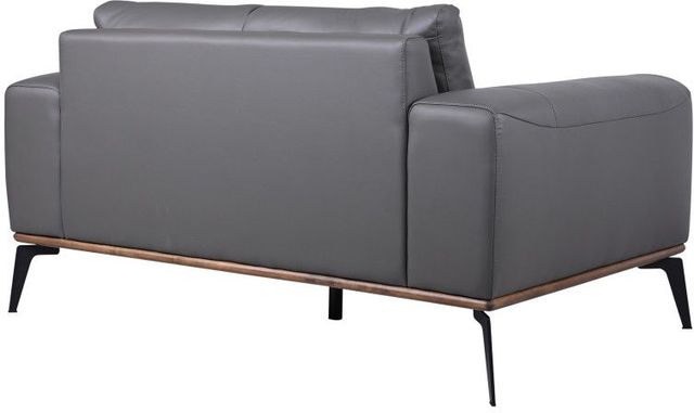 Porter International Designs Pietro Gray Loveseat-3