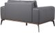 Porter International Designs Pietro Gray Loveseat-3