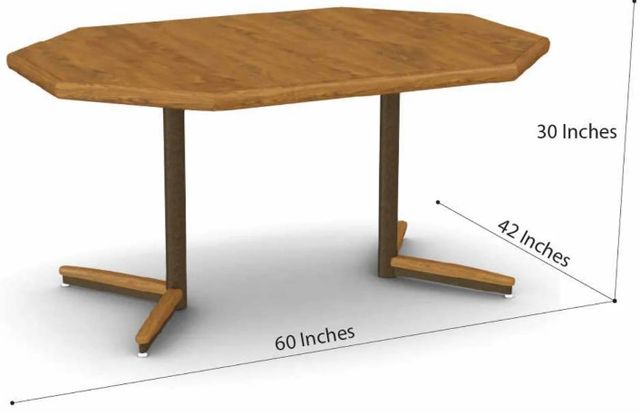 Chromcraft Customizable Handsford Extendable Dining Table-2