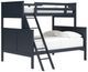 Signature Design by Ashley® Nextonfort Blue Twin/Full Bunk Bed-1