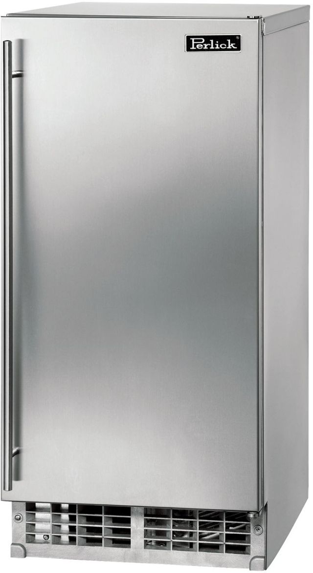 Perlick® ADA Series 15" 80 lb. Stainless Steel Ice Maker-0