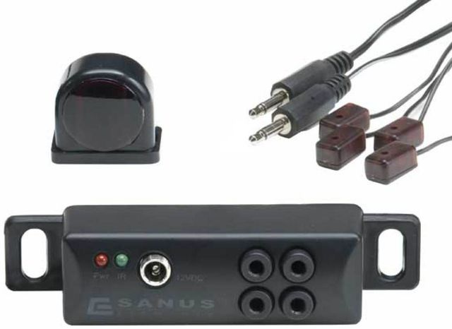 Sanus® Elements™ Black IR Repeater Kit-1