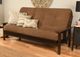 Kodiak Furniture Monterey Marmont Mocha/Espresso Queen Futon with Mattress-4