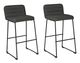 Signature Design by Ashley® Nerison 2-Piece Gray/Black Bar Stool Set-0