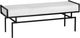 Crestview Collection Zara Black/White Bench-0