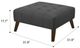Emerald Home Binetti Charcoal Pebble Ottoman-2