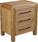 Horizon Home® Marina Brown 3-Drawer Nightstand-0