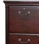 Martin Furniture Huntington Vibrant Cherry 4-Drawer File Cabinet-1