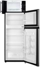 Summit® 19" 4.5 Cu. Ft. Fingerprint Resistant Stainless Steel Compact Refrigerator with Microwave-1